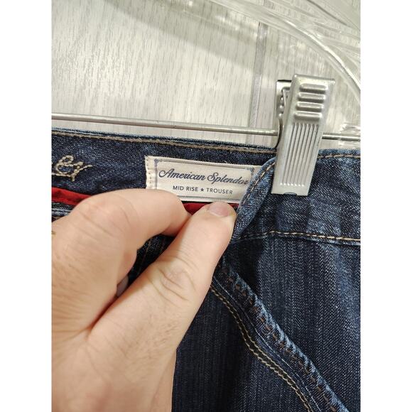 Women’s Tommy Hilfiger American Splendor Jeans Denim Trouser Size 12 Festival - Picture 6 of 9